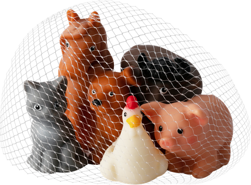 Игрушка ВЕСНА Набор животных, многоцветная, в ассортименте, вид