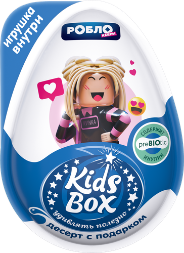 Десерт KIDS BOX Роблоксеры, с подарком, 20г, картинка