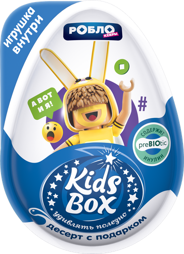 Десерт KIDS BOX Роблоксеры, с подарком, 20г, фото