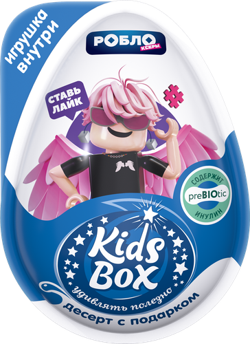 Десерт KIDS BOX Роблоксеры, с подарком, 20г, вид
