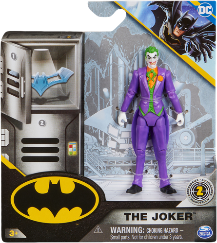 Игрушка BATMAN Бэтмен фигурка 10см, с аксессуарами, в ассортименте, крупный план