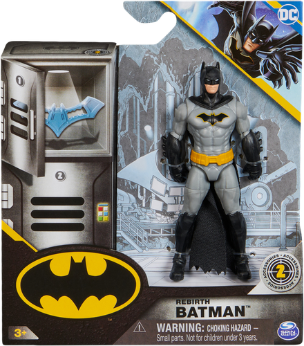 Игрушка BATMAN Бэтмен фигурка 10см, с аксессуарами, в ассортименте, изображение