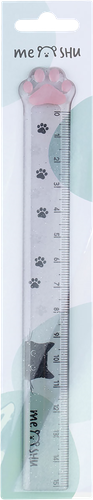 Линейка MESHU Сute Kittens, 15см, пластик, Арт. MS-59666, фотография