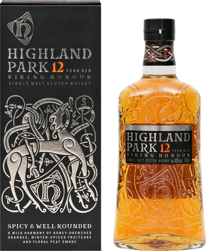 Виски HIGHLAND PARK Шотландский солодовый 12 лет, п/у, 0,7л, фото
