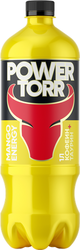 Напиток POWER TORR Ultra Манго, тонизирующий, газированный, 1л, детальное фото