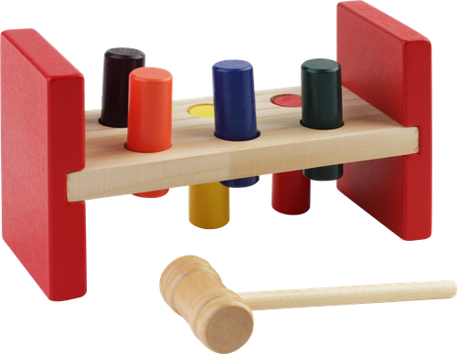 Игра-стучалка MAPACHA Забей колышки, 19х10см, Арт. 76818, вид
