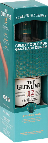 Виски THE GLENLIVET Шотландский солодовый 12 лет 40%, 0.7л, картинка