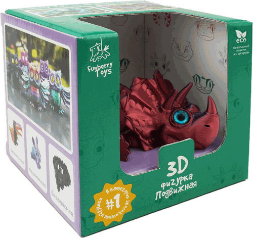 Игрушка FUNBERRY TOYS 3D вид 1, в ассортименте, Арт. 5001, вид