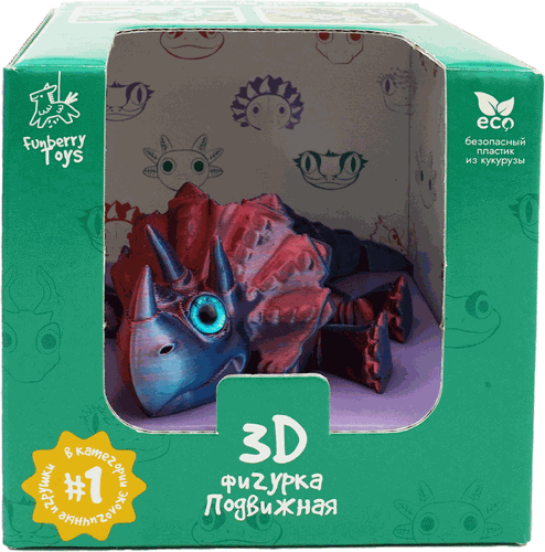 Игрушка FUNBERRY TOYS 3D вид 1, в ассортименте, Арт. 5001, фото