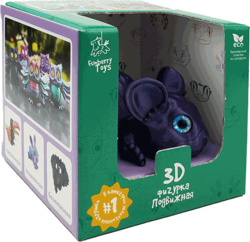 Игрушка FUNBERRY TOYS 3D вид 2, в ассортименте, Арт. 5002, детальное фото