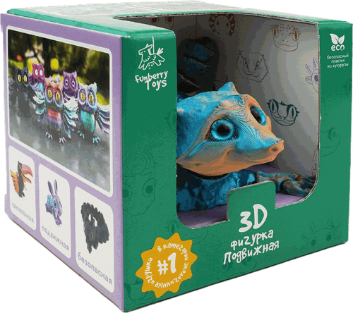 Игрушка FUNBERRY TOYS 3D вид 3, в ассортименте, Арт. 5003, крупный план