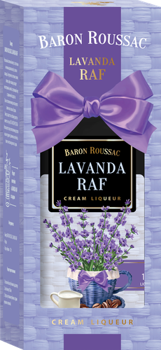 Ликер BARON ROUSSAC Lavаndа raf 19%, эмульсионный, 0.5л, картинка