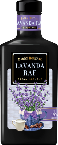 Ликер BARON ROUSSAC Lavаndа raf 19%, эмульсионный, 0.5л, фотография