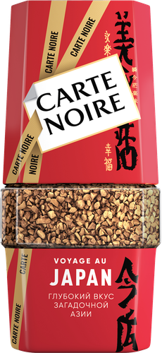 Кофе растворимый CARTE NOIRE Путешествие в Японию, сублимированный, 90г, фотография