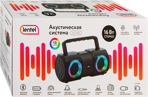 Акустическая система LENTEL, Арт. OS-1005, картинка