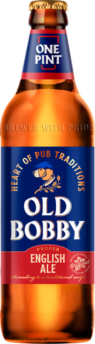Напиток пивной OLD BOBBY Ale пастеризованный 4,5%, 0.568л, изображение