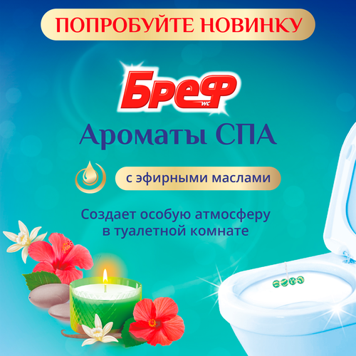 Туалетный блок БРЕФ Ароматы СПА Энергия 100г, 2шт, изображение
