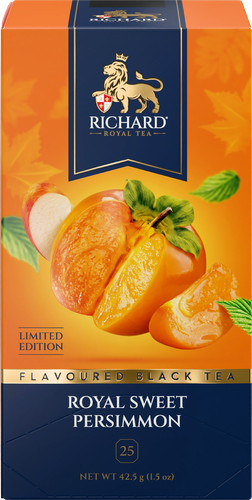 Чай черный RICHARD Royal Sweet Persimmon, ароматизированный, 25пак, картинка