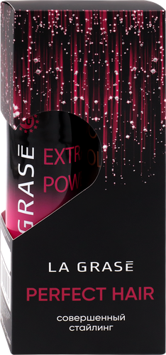 Набор подарочный женский LA GRASE Perfect Hair Extra Power Лак для волос, 250мл+Мусс для волос, 150мл, фото