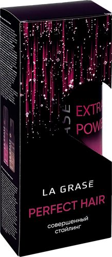 Набор подарочный женский LA GRASE Perfect Hair Extra Power Лак для волос, 250мл+Мусс для волос, 150мл, крупный план
