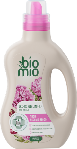 Кондиционер для белья BIOMIO Пион, лесные ягоды, 800мл, фото