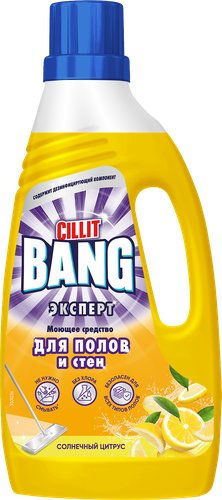 Моющее средство для полов и стен CILLIT BANG Солнечный цитрус, 1л, изображение