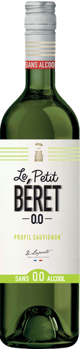 Вино безалкогольное LE PETIT BERET Sauvignon, 0.75л, фотография