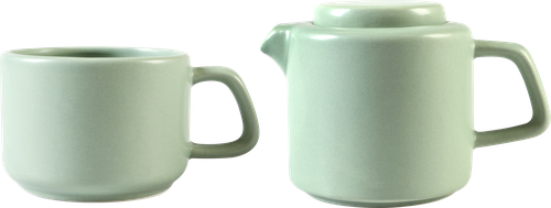 Набор чайный HOMECLUB Tea Time, 2 предмета, керамика, Арт. KS8524013, изображение
