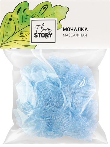 Мочалка для тела FLORY STORY Бантик, крупный план
