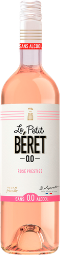 Вино безалкогольное LE PETIT BERET Rose Prestige, 0.75л, картинка