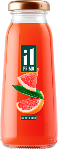 Сок IL PRIMO Грейпфрутовый с мякотью восстановленный, 0.2л, картинка