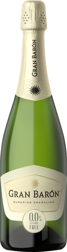 Вино игристое безалкогольное GRAN BARON White, 0.75л, изображение