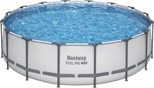 Бассейн каркасный BESTWAY Steel Pro Max 488x122см 19480л, с фильтром-насосом, Арт. 5612Z, фото