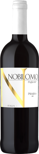 Вино NOBILOMO Primitivo Апулья сортовое красное сухое, 0.75л, фотография