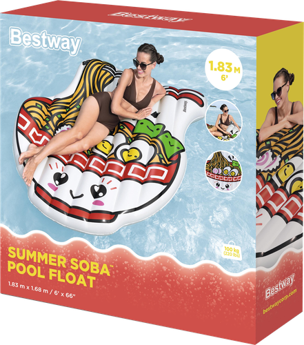 Матрас для плавания BESTWAY Соба 183х168см, Арт. 43841, фото
