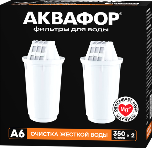 Комплект модулей сменных АКВАФОР фильтрующие А6, 2шт, детальное фото