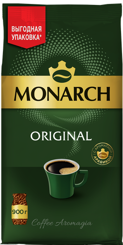 Кофе растворимый MONARCH Ориджинал сублимированный, 900г, вид