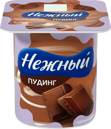 Пудинг НЕЖНЫЙ Шоколадный 3%, без змж, 100г, фото