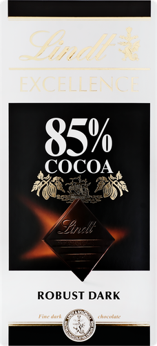 Шоколад горький LINDT Excellence 85% какао,100г, фотография