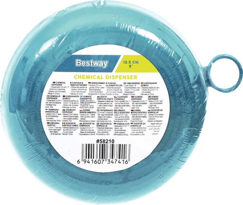 Дозатор-поплавок для бассейна BESTWAY 14,8х12,4х11,7см для таблеток d=2,5см, Арт. 58210, изображение