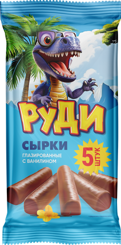 Сырок творожный РУДИ с ароматом ванилина 23%, без змж, 150г, фото
