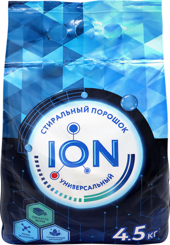 Стиральный порошок ION универсальный, 4,5кг, изображение