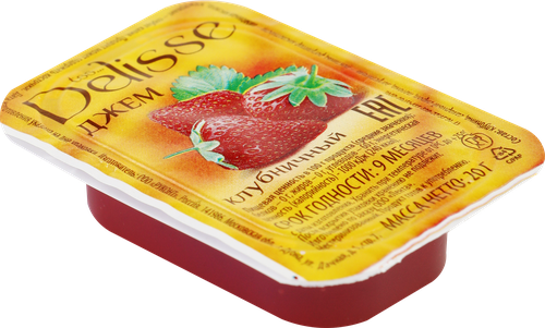 Джем DELISSE Клубника, 20х20г, крупный план