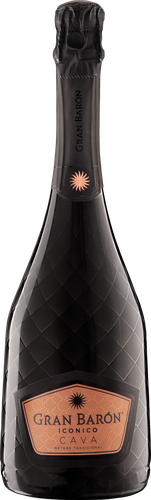 Вино игристое GRAN BARON Cava Iconico выдержанное белое брют, 0.75л, изображение
