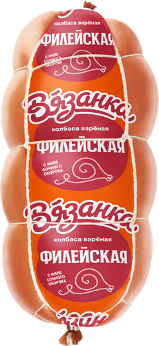 Колбаса вареная ВЯЗАНКА Филейская Вязанка, 400г, фотография