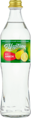 Напиток ОТ МАРТИНА Лимон сильногазированный, 0.5л, детальное фото