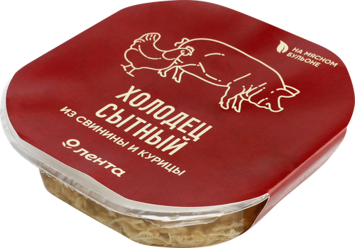 Холодец из свинины и курицы ЛЕНТА Сытный, 400г, картинка