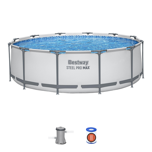 Бассейн каркасный BESTWAY Steel Pro Max 366х100см 9150л, Арт. 56260, детальное фото