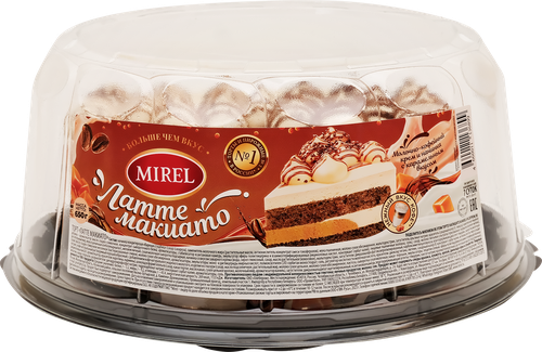 Торт MIREL Латте макиато, 650г, фото