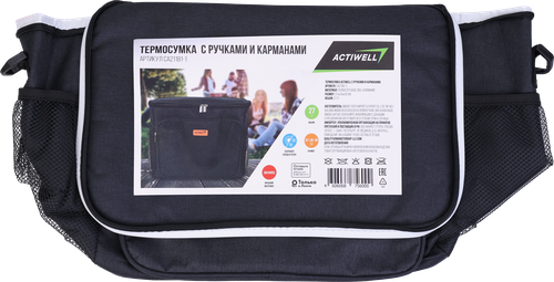 Термосумка ACTIWELL с ручками и карманами, Арт. CA21181-1, крупный план